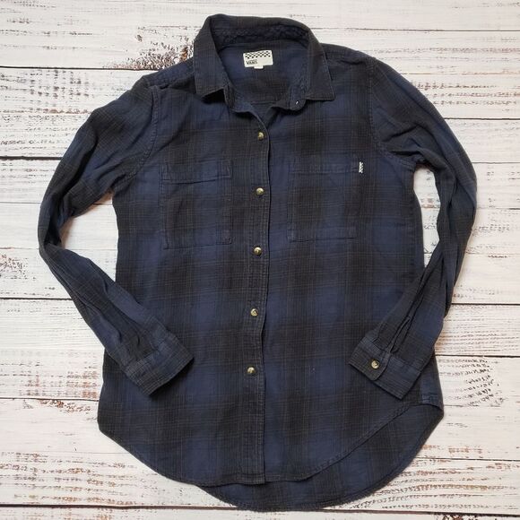 VANS - Flannel Shirt - Perfect for Spring! Size Medium - Picture 3 of 9